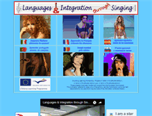 Tablet Screenshot of languagesbysongs.eu